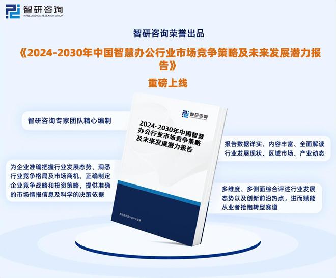 2024版中国智慧办公行业投融资动态、发展现状及未来趋势预测(图1)